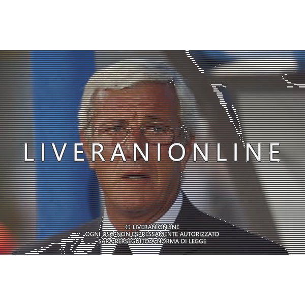 Udine 10/09/2008 Calcio Qualificazioni Mondiali 2010 Italia-Georgia Nella foto Marcello Lippi, allenatore dell\'italia ph LUCA GHIDONI/ag ALDO LIVERANI SAS