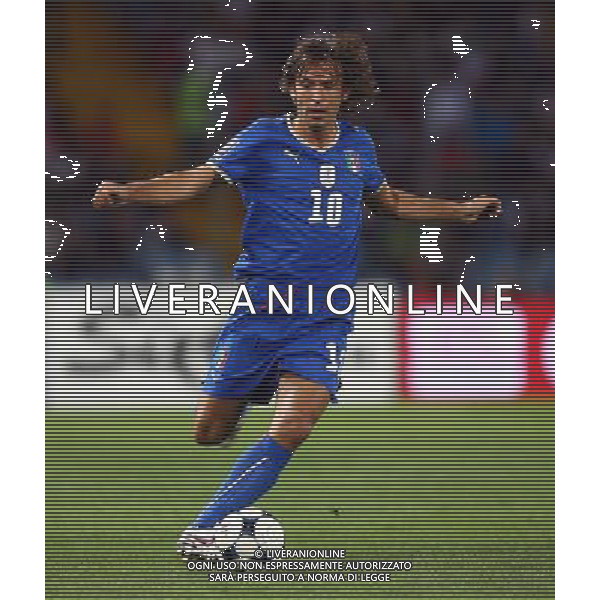 Udine 10/09/2008 Calcio Qualificazioni Mondiali 2010 Italia-Georgia Nella foto Andrea Pirlo ph LUCA GHIDONI/ag ALDO LIVERANI SAS
