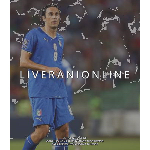 Udine 10/09/2008 Calcio Qualificazioni Mondiali 2010 Italia-Georgia Nella foto Luca Toni ph LUCA GHIDONI/ag ALDO LIVERANI SAS