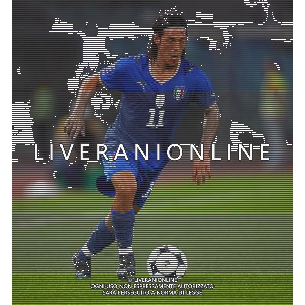 Udine 10/09/2008 Calcio Qualificazioni Mondiali 2010 Italia-Georgia Nella foto Mauro German Camoranesi ph LUCA GHIDONI/ag ALDO LIVERANI SAS