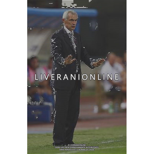 Udine 10/09/2008 Calcio Qualificazioni Mondiali 2010 Italia-Georgia Nella foto Hector Cuper ph LUCA GHIDONI/ag ALDO LIVERANI SAS