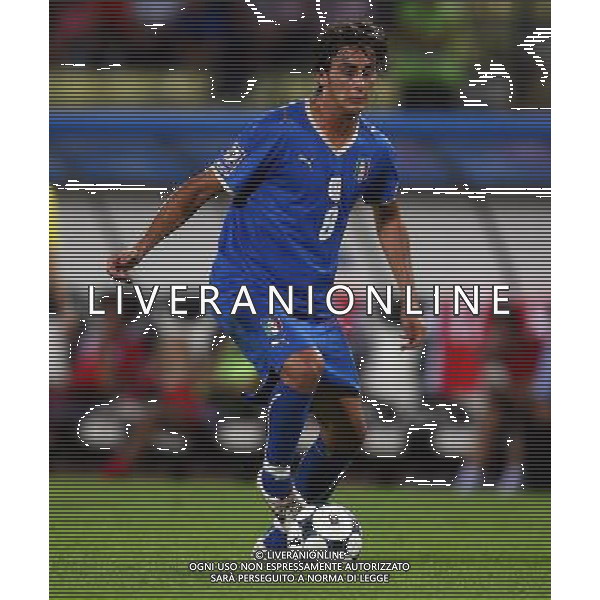 Udine 10/09/2008 Calcio Qualificazioni Mondiali 2010 Italia-Georgia Nella foto Alberto Aquilani ph LUCA GHIDONI/ag ALDO LIVERANI SAS