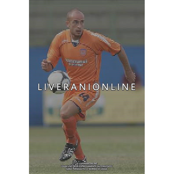 Pistoia ,07/09/2008 Pistoiese _ Crotone 2\' giornata LEGA PRO Thomas Cortese , Pistoiese foto Gabriele Maltinti / Aldo Liverani