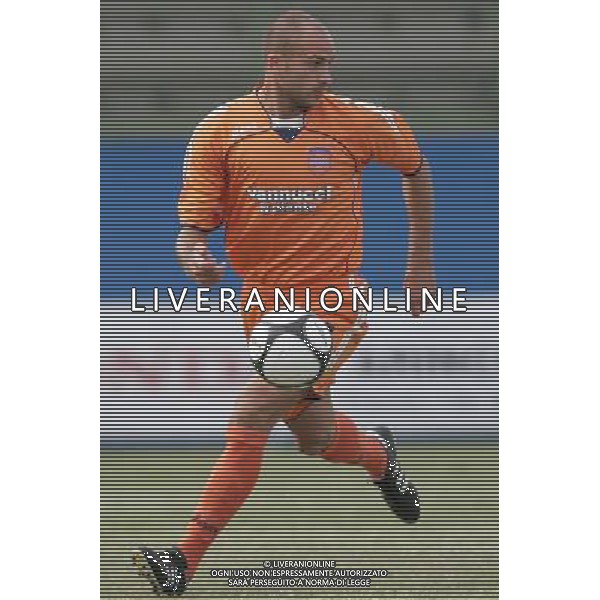 Pistoia ,07/09/2008 Pistoiese _ Crotone 2\' giornata LEGA PRO Thomas Cortese , Pistoiese foto Gabriele Maltinti / Aldo Liverani