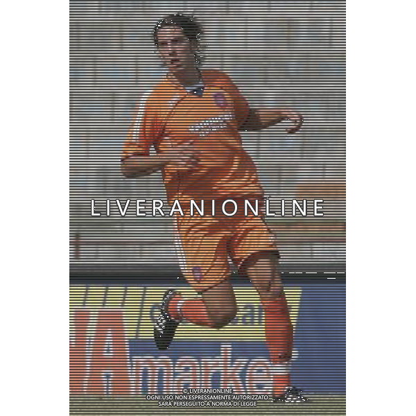 Pistoia ,07/09/2008 Pistoiese _ Crotone 2\' giornata LEGA PRO Nicola Falomi , Pistoiese foto Gabriele Maltinti / Aldo Liverani