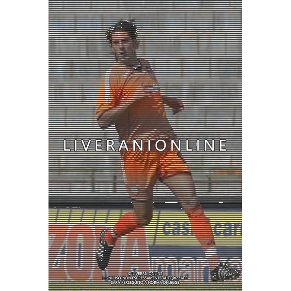 Pistoia ,07/09/2008 Pistoiese _ Crotone 2\' giornata LEGA PRO Nicola Falomi , Pistoiese foto Gabriele Maltinti / Aldo Liverani