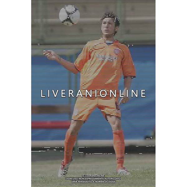 Pistoia ,07/09/2008 Pistoiese _ Crotone 2\' giornata LEGA PRO Simone Fautario , Pistoiese foto Gabriele Maltinti / Aldo Liverani