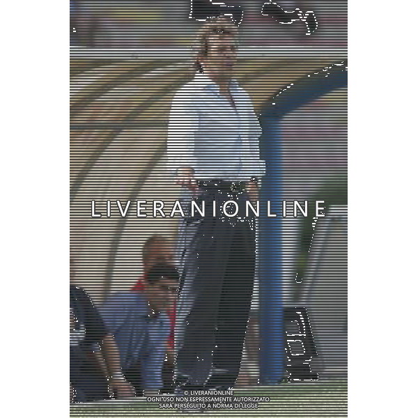 Pistoia ,07/09/2008 Pistoiese _ Crotone 2\' giornata LEGA PRO Francesco Moriero allenatore Crotone foto Gabriele Maltinti / Aldo Liverani