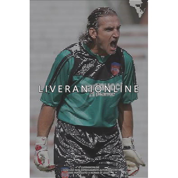 Pistoia ,07/09/2008 Pistoiese _ Crotone 2\' giornata LEGA PRO Gianmatteo Mareggini , Pisoiese foto Gabriele Maltinti / Aldo Liverani