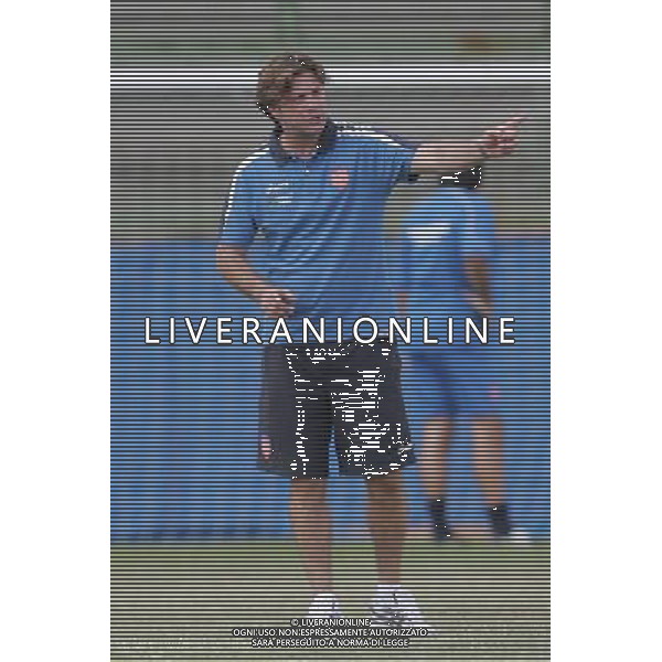 Pistoia ,07/09/2008 Pistoiese _ Crotone 2\' giornata LEGA PRO Roberto Miggiano , allenatore , Pistoiese foto Gabriele Maltinti / Aldo Liverani