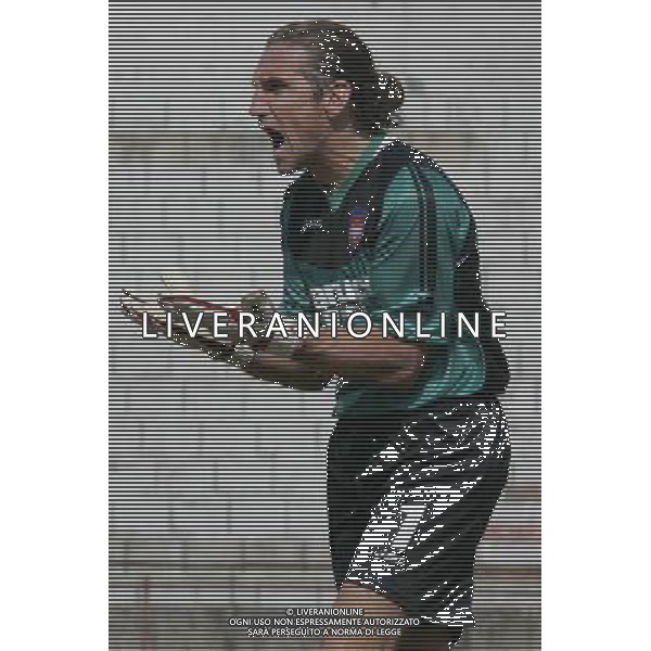 Pistoia ,07/09/2008 Pistoiese _ Crotone 2\' giornata LEGA PRO Gianmatteo Mareggini , Pisoiese foto Gabriele Maltinti / Aldo Liverani