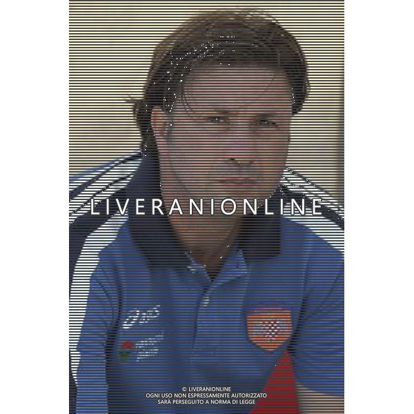 Pistoia ,07/09/2008 Pistoiese _ Crotone 2\' giornata LEGA PRO Roberto Miggiano , allenatore , Pistoiese foto Gabriele Maltinti / Aldo Liverani