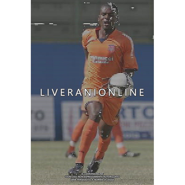 Pistoia ,07/09/2008 Pistoiese _ Crotone 2\' giornata LEGA PRO Fidele Muwana, Pistoiese foto Gabriele Maltinti / Aldo Liverani