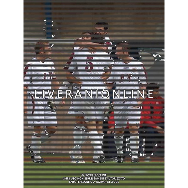 20080914 lumezzane reggiana calcio prima divisione nella foto esultanza reggiana AG ALDO LIVERANI