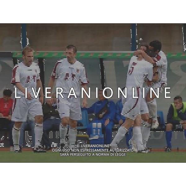 20080914 lumezzane reggiana calcio prima divisione nella foto esultanza reggiana AG ALDO LIVERANI