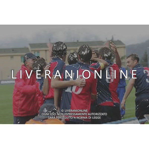 20080914 lumezzane reggiana calcio prima divisione nella foto esultanza del lumezzane AG ALDO LIVERANI