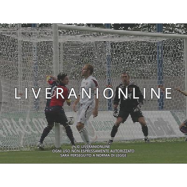 20080914 lumezzane reggiana calcio prima divisione nella foto goal del lumezzane di pisacane AG ALDO LIVERANI