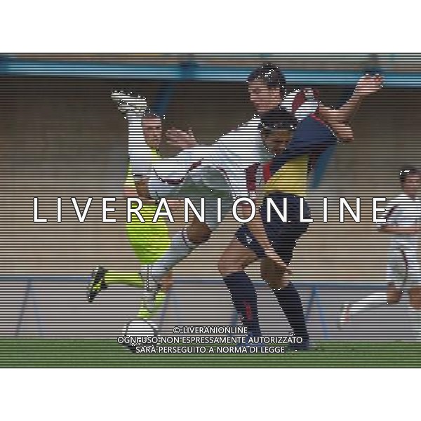 20080914 lumezzane reggiana calcio prima divisione nella foto maschio della reggiana AG ALDO LIVERANI