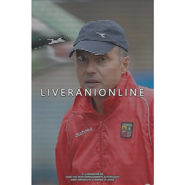 20080914 lumezzane reggiana calcio prima divisione nella foto menichini allenatore del lumezzane AG ALDO LIVERANI