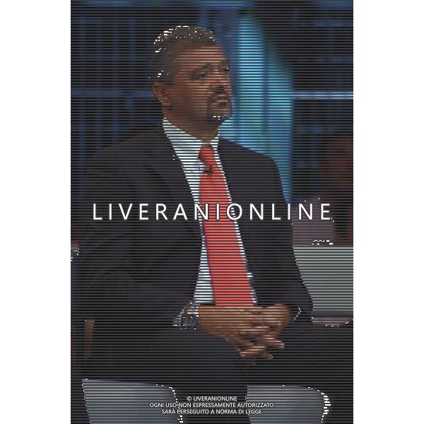 ALESSANDRO \'SPILLO\' ALTOBELLI MILANO 14-09-08 TRASMISSIONE CONTROCAMPO FOTO SORANO ANTONIO - AG. ALDO LIVERANI SAS