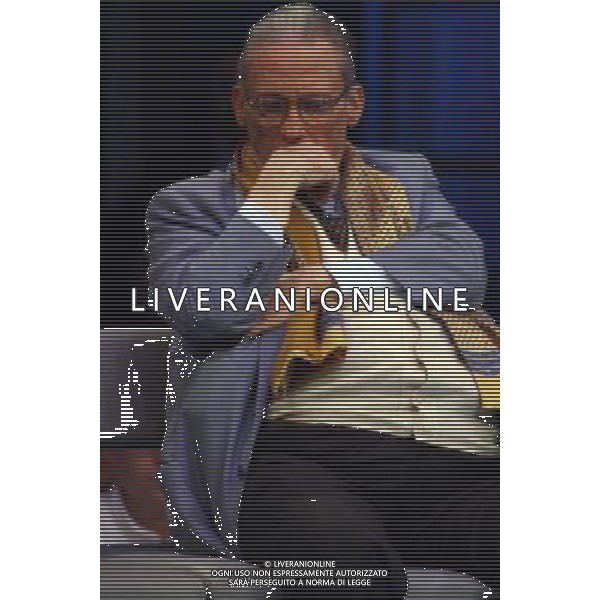 MAURIZIO MOSCA MILANO 14-09-08 TRASMISSIONE CONTROCAMPO FOTO SORANO ANTONIO - AG. ALDO LIVERANI SAS