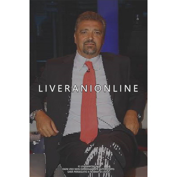 ALESSANDRO \'SPILLO\'ALTOBELLI MILANO 14-09-08 TRASMISSIONE CONTROCAMPO FOTO SORANO ANTONIO - AG. ALDO LIVERANI SAS