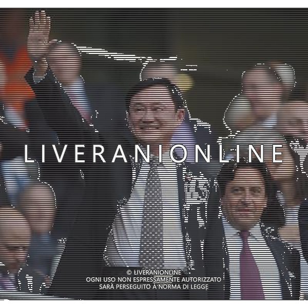 Manchester City\'s -Chelsea 13/09/2008 nella foto Manchesrer City\s Chairman Chairman Thaksin Shinawatra during Manchester City vs Chelsea at the City of Manchester Stadium on 13/09/2008 for the English Premiership foto Marcello Pozzetti ©IPS - Photo Agency ag aldo liverani 