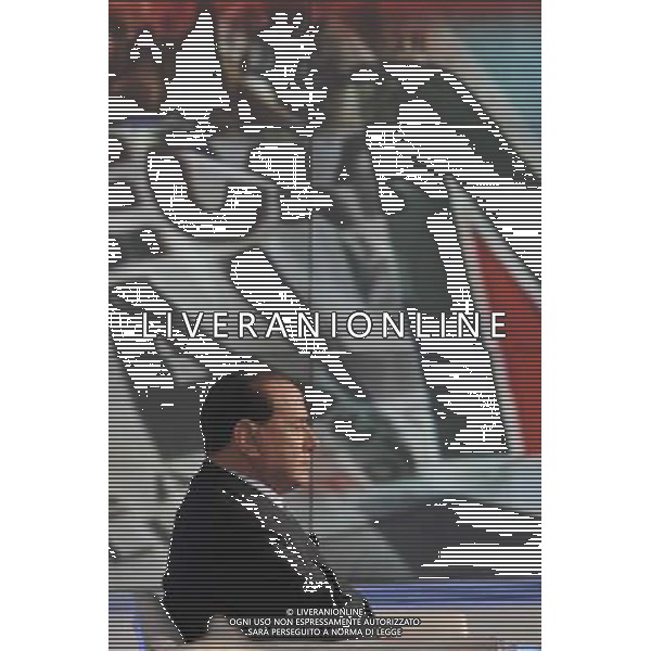 ROMA, 15 SETTEMBRE 2008 PORTA A PORTA CON SILVIO BERLUSCONI NELLA FOTO: SILVIO BERLUSCONI AGENZIA ALDO LIVERANI SAS