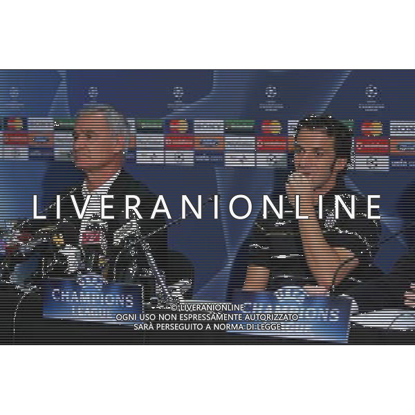 Conferenza stampa Juventus Champions League 16-09-2008 Torino Nella foto: alessandro del piero e claudio ranieri ©Alessandro Falzone/Press Photo/Ag. Aldo Liverani