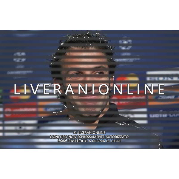 Conferenza stampa Juventus Champions League 16-09-2008 Torino Nella foto: alessandro del piero ©Alessandro Falzone/Press Photo/Ag. Aldo Liverani