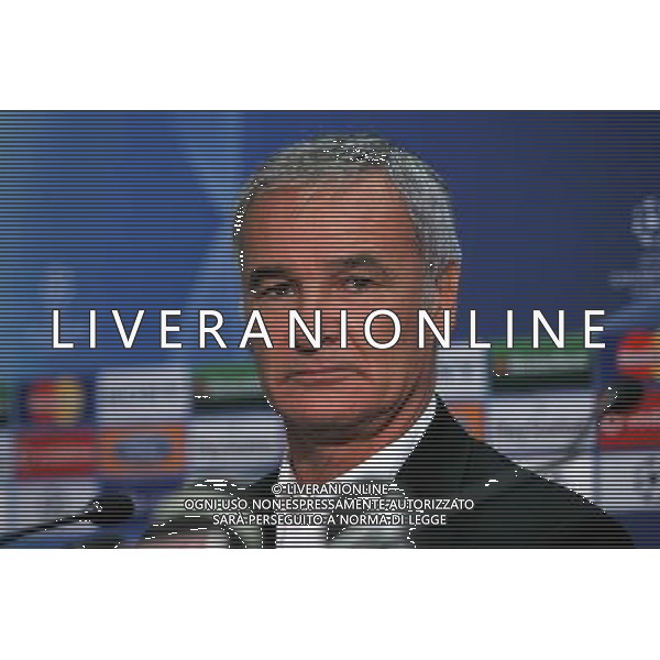 Conferenza stampa Juventus Champions League 16-09-2008 Torino Nella foto: Claudio Ranieri ©Alessandro Falzone/Press Photo/Ag. Aldo Liverani