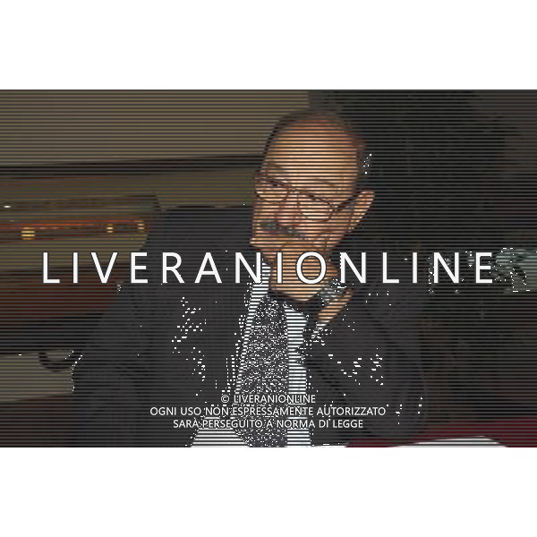 UMBERTO ECO INAUGURAZIONE DELLO STUDIO DI FONOLOGIA MUSICALE DELLA RAI, RIAPERTO AL PUBBLICO NELLA NUOVA SEDE AL MUSEO DEGLI STRUMENTI MUSICALI DEL CASTELLO SFORZESCO DI MILANO FOTO SORANO - AG. ALDO LIVERANI SAS