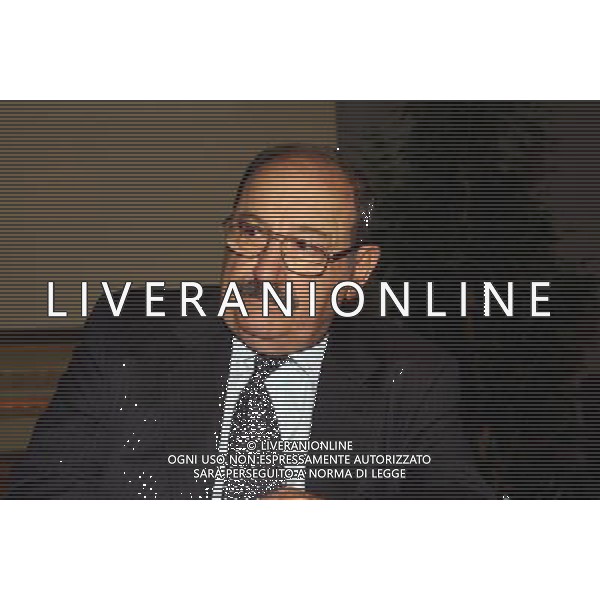 UMBERTO ECO INAUGURAZIONE DELLO STUDIO DI FONOLOGIA MUSICALE DELLA RAI, RIAPERTO AL PUBBLICO NELLA NUOVA SEDE AL MUSEO DEGLI STRUMENTI MUSICALI DEL CASTELLO SFORZESCO DI MILANO FOTO SORANO - AG. ALDO LIVERANI SAS