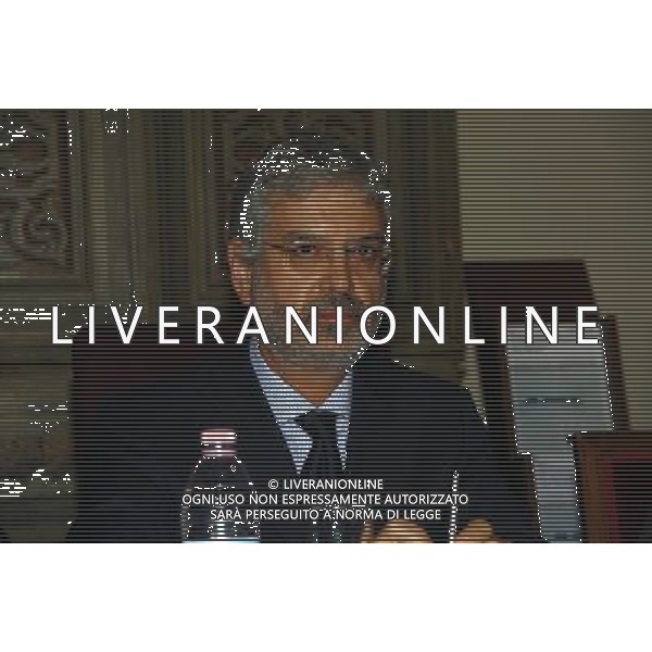CLAUDIO SALSI /coordinatore castello e direttore civiche raccolte d\'arte INAUGURAZIONE DELLO STUDIO DI FONOLOGIA MUSICALE DELLA RAI, RIAPERTO AL PUBBLICO NELLA NUOVA SEDE AL MUSEO DEGLI STRUMENTI MUSICALI DEL CASTELLO SFORZESCO DI MILANO FOTO SORANO - AG. ALDO LIVERANI SAS