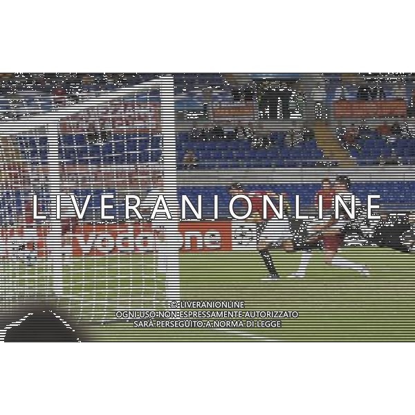 Roma Vs CFR Cluj - 16/09/2008 - Stadio Olimpico - Uefa Champions League 2008/2009 - Gruppo A - nella foto: il gol di christian panucci ph. Corradetti / ag. Aldo LIVERANI