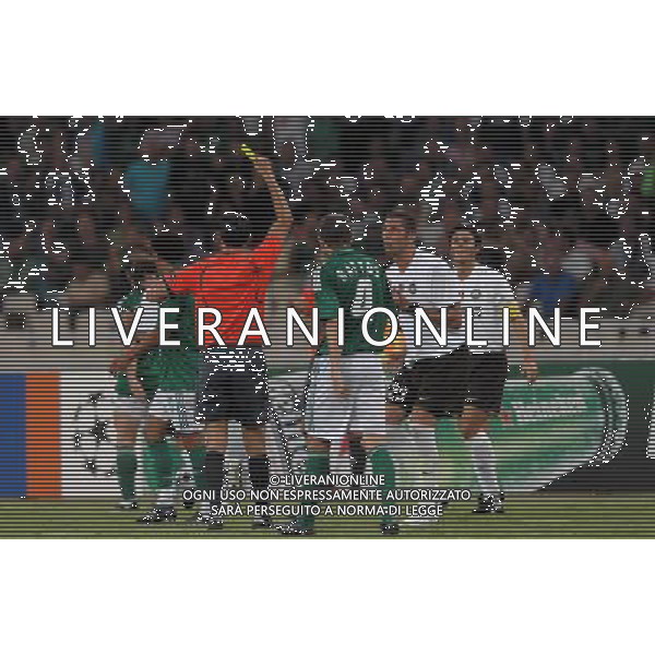 Champions League 2008/2009 Gruppo B Atene - 16.09.2008 Panathinaikos-Inter Nella Foto:MATERAZZI AMMONITO /Ph.Vitez-Ag. Aldo Liverani