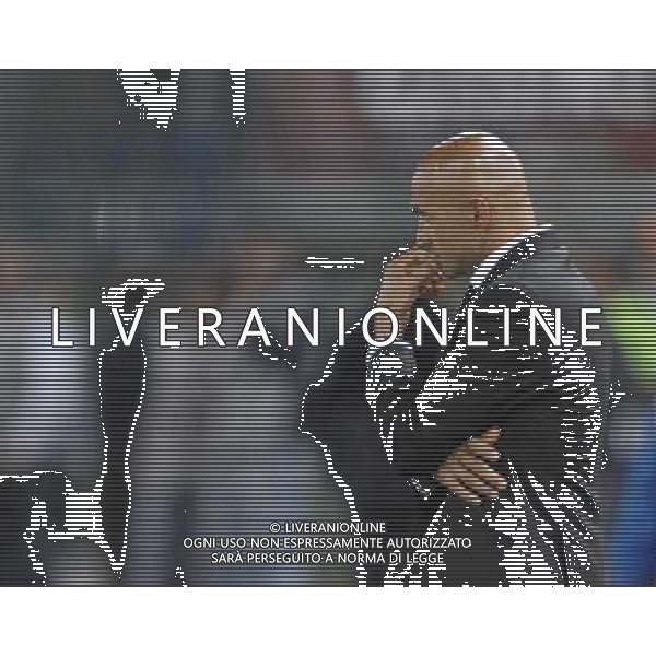 Roma Vs CFR Cluj - 16/09/2008 - Stadio Olimpico - Uefa Champions League 2008/2009 - Gruppo A - nella foto: la delusione di Luciano SPALLETTI ph. Corradetti / ag. Aldo LIVERANI