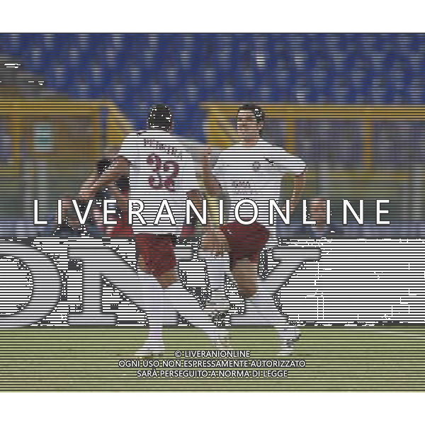 Roma Vs CFR Cluj - 16/09/2008 - Stadio Olimpico - Uefa Champions League 2008/2009 - Gruppo A - nella foto: l\'esultanza di Juan CULIO dopo il gol del 2 a 1 ph. Corradetti / ag. Aldo LIVERANI