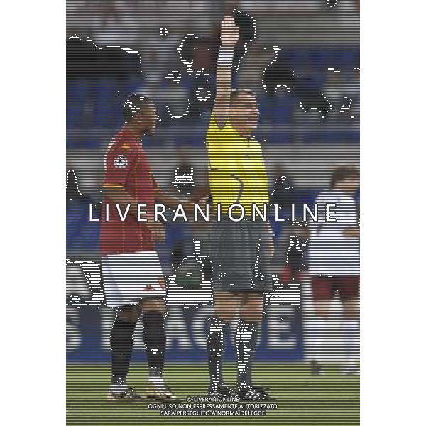 Roma Vs CFR Cluj - 16/09/2008 - Stadio Olimpico - Uefa Champions League 2008/2009 - Gruppo A - nella foto: l\'arbitro Iouri Baskakov ph. Corradetti / ag. Aldo LIVERANI