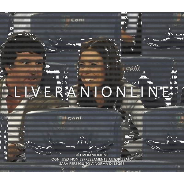 Roma Vs CFR Cluj - 16/09/2008 - Stadio Olimpico - Uefa Champions League 2008/2009 - Gruppo A - nella foto: Rosella SENSI in tribuna ph. Corradetti / ag. Aldo LIVERANI