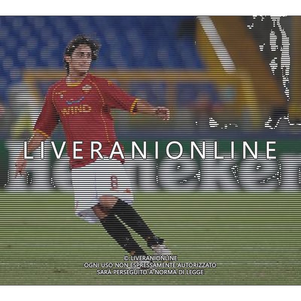 Roma - CFR Cluj - 16/09/2008 - Stadio Olimpico - Uefa Champions League 2008/2009 - Gruppo A - nella foto: Alberto AQUILANI ph. Corradetti / ag. Aldo LIVERANI