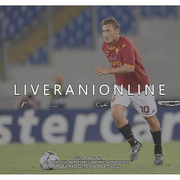 Roma - 16/09/2008 - Stadio Olimpico - Uefa Champions League 2008/2009 - Gruppo A - Roma Vs CFR Cluj - nella foto: Francesco TOTTI ph. Corradetti / ag. Aldo LIVERANI