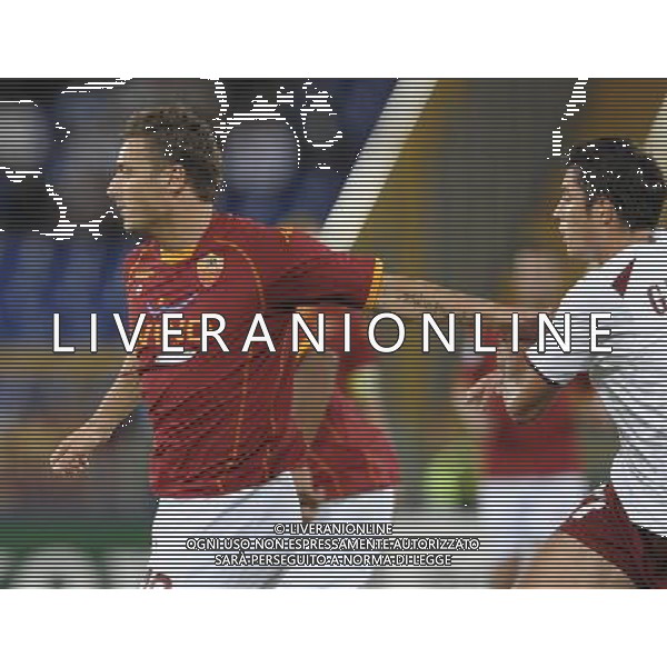 Roma - 16/09/2008 - Stadio Olimpico - Uefa Champions League 2008/2009 - Gruppo A - Roma Vs CFR Cluj - nella foto: Francesco TOTTI ph. Corradetti / ag. Aldo LIVERANI