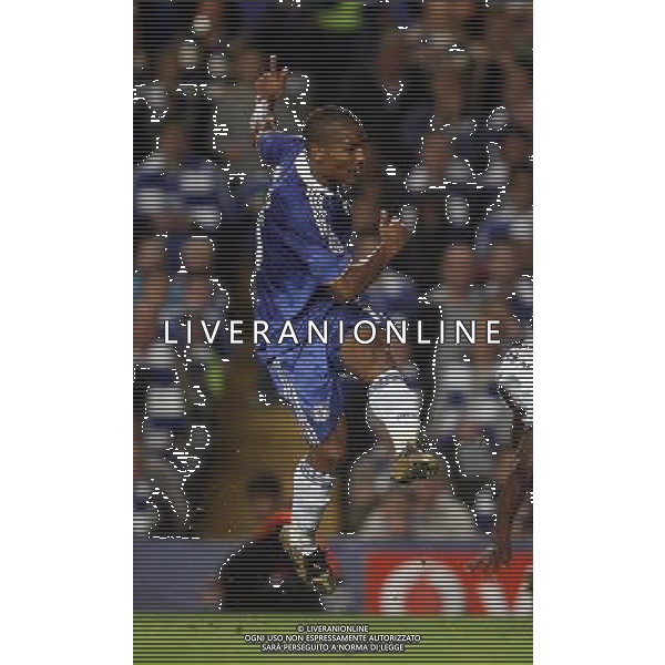 Florent Malouda of Chelsea scores the 3rd goal 3-0 - Chelsea FC v FC Bordeaux, UEFA Champions League Group A, Matchday 1, Stamford Bridge, London, Date 16/09/2008. Picture by Marcello Pozzetti(IPS PHOTO AGENCY)/Ag. Aldo Liverani Sas - ITALY ONLY -