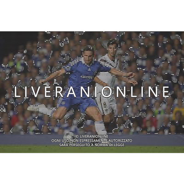 Frank Lampard of Chelsea in action with Yoann Gourcuff of Bordeaux - Chelsea FC v FC Bordeaux, UEFA Champions League Group A, Matchday 1, Stamford Bridge, London, Date 16/09/2008. Picture by IPS PHOTO AGENCY/Ag. Aldo Liverani Sas - ITALY ONLY -