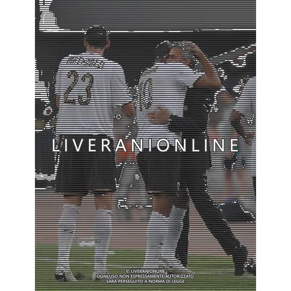 Champions League 2008/2009 Gruppo B Atene - 16.09.2008 Panathinaikos-Inter Nella Foto:ADRIANO-MOURINHO JOSE\' /Ph.Vitez-Ag. Aldo Liverani