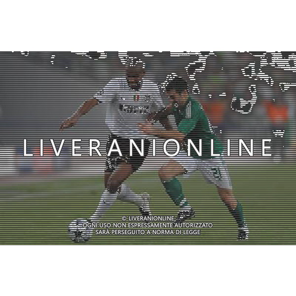 Champions League 2008/2009 Gruppo B Atene - 16.09.2008 Panathinaikos-Inter Nella Foto:MAICON-KARAGOUNIS GIORGOS /Ph.Vitez-Ag. Aldo Liverani