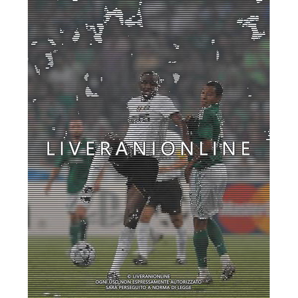 Champions League 2008/2009 Gruppo B Atene - 16.09.2008 Panathinaikos-Inter Nella Foto:VIERA PATRICK-GILBERTO /Ph.Vitez-Ag. Aldo Liverani