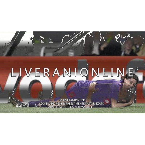 OLIMPIC LIONE-FIORENTINA CHAMPIONS LEAGUE 17/09/2008 NELLA FOTO ESULTANZA ALBERTO GILARDINO FOTO MARCO LUZZANI-AG ALDO LIVERANI