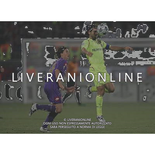 OLIMPIC LIONE-FIORENTINA CHAMPIONS LEAGUE 17/09/2008 NELLA FOTO juninho e montolivo FOTO MARCO LUZZANI-AG ALDO LIVERANI